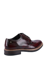 Base London Bordo Red Woburn Excel Brogue - Image 3 of 4