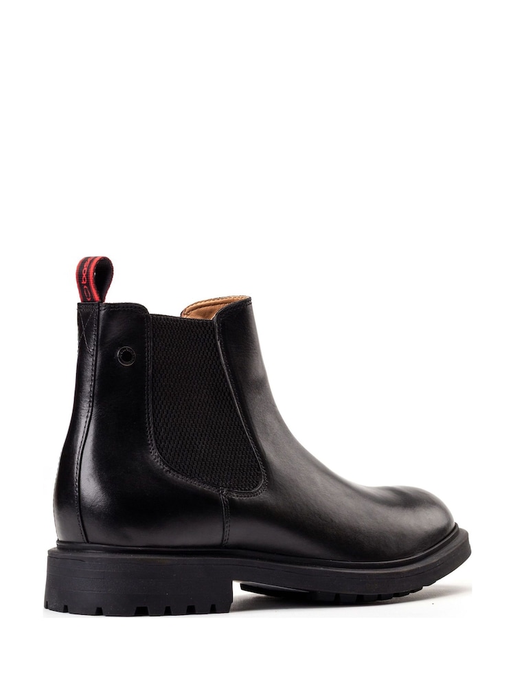 Preto - Base London Roebuck Chelsea Boot - Imagem 2 de 3