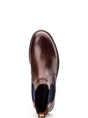 Base London Brown Zinc Chelsea Boot - Image 4 of 5