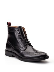 Base London Black Bristol Brogue Boot - Image 1 of 3