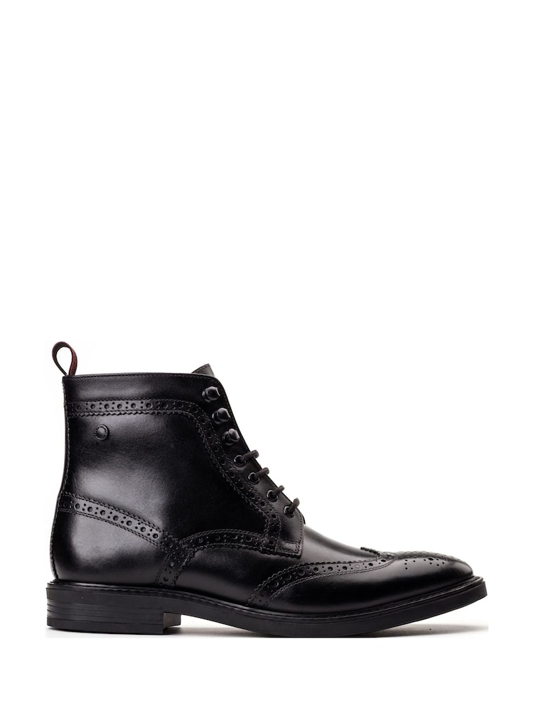 Base London Black Bristol Brogue Boot - Image 2 of 3