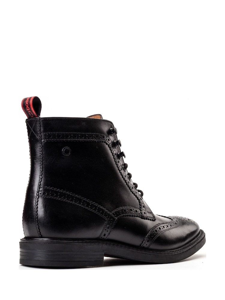 Base London Black Bristol Brogue Boot - Image 3 of 3