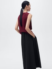 Mango Red Fine-Knit Waistcoats - Image 2 of 7