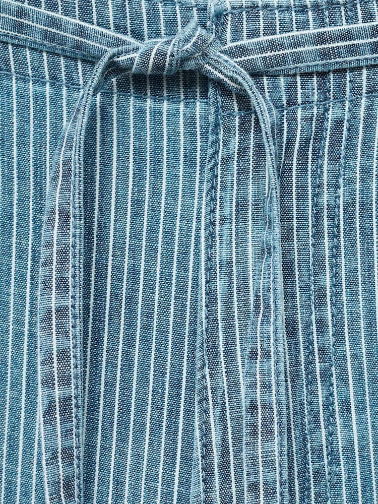 Mango Blue Mery Trousers - Image 6 of 6