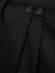 Mango Black Buttons Cotton Trousers - Image 7 of 7