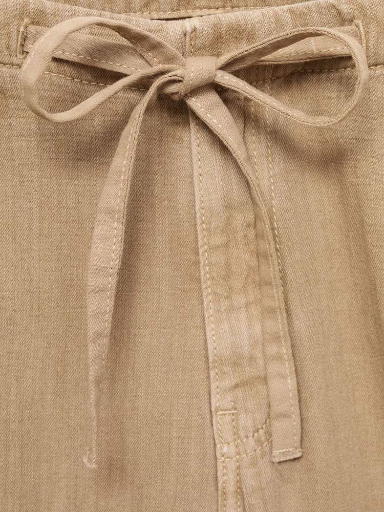 Mango Brown Mery Trousers - Image 6 of 6 Mango Brown Mery Trousers - Image 6 of 6