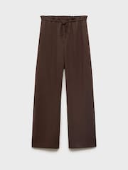 Mango Brown Cel Trousers - Image 4 of 5
