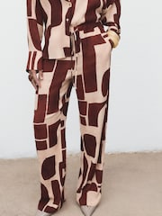 Mango Red Pregnancy Trousers - Image 5 of 7