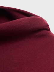 Mango Red Ruched Turtleneck Sweater - Image 6 of 6