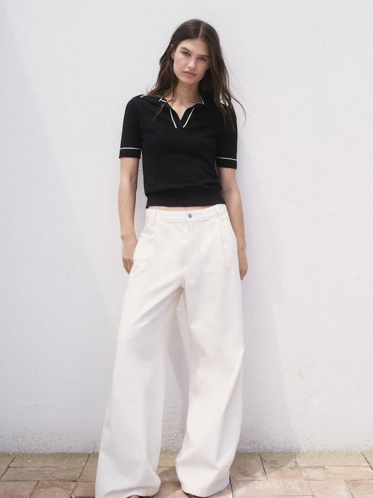 Mango Black Vert Sweater - Image 1 of 6