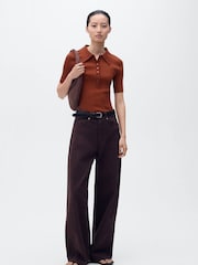 Mango Brown Polar Sweater - Image 1 of 7
