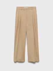 Mango Brown Deia Trousers - Image 6 of 7