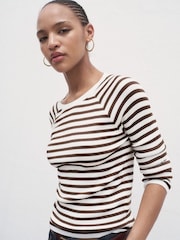 Mango White Basikina Sweater - Image 3 of 5