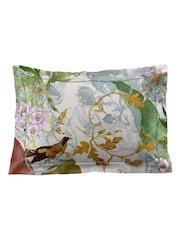 Timorous Beasties Canopy Silver Papua Paradise 220 Thread Count Duvet Cover and Pillowcase Set - Image 6 of 9