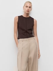 Mango Brown Brin Top - Image 3 of 6