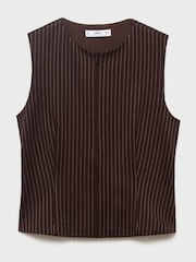 Mango Brown Brin Top - Image 5 of 6