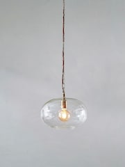 Nkuku Clear Otoro Glass Pendant - Image 1 of 2
