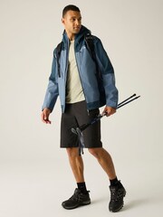 Regatta Blue Highton Stretch Waterproof Jacket - Image 4 of 9