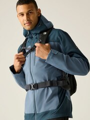 Regatta Blue Highton Stretch Waterproof Jacket - Image 6 of 9