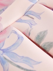 Crème gebloemd - Scuba top en rok set (3mths-7yrs) - Afbeelding 8 van 9