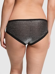 Victoria's Secret Pink Black Shine Hipster No Show Knickers - Image 2 of 2