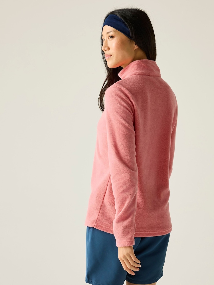 Regatta Light Pink Sweetheart Zip Neck Fleece - Image 2 of 7