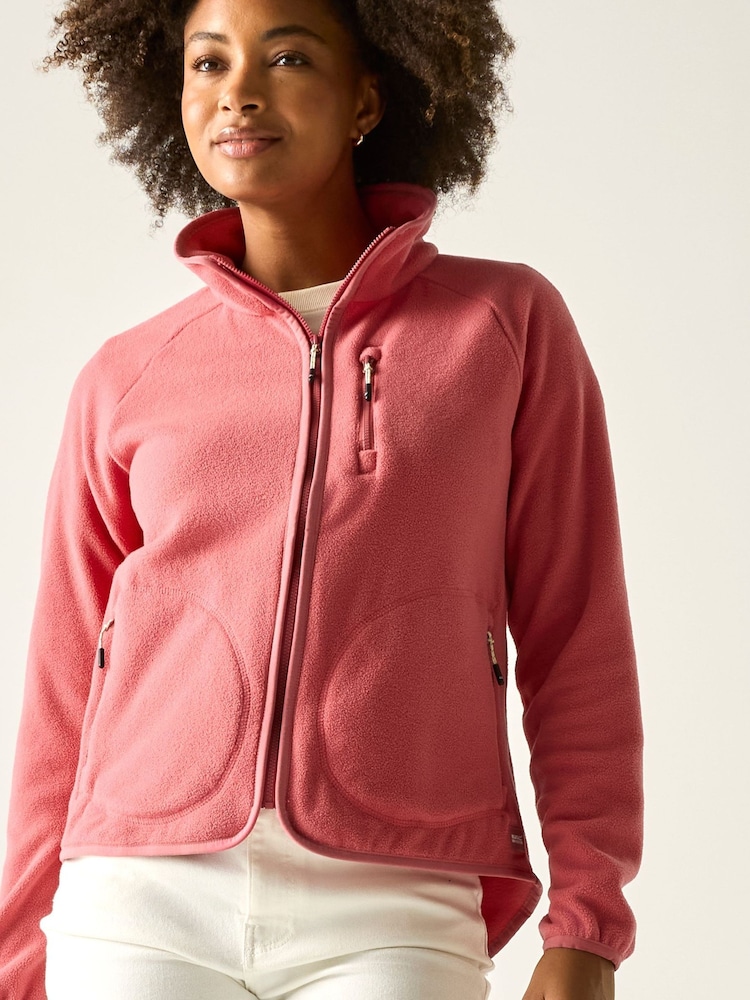 Regatta Pink Frankie Full Zip Fleece - Image 1 of 9
