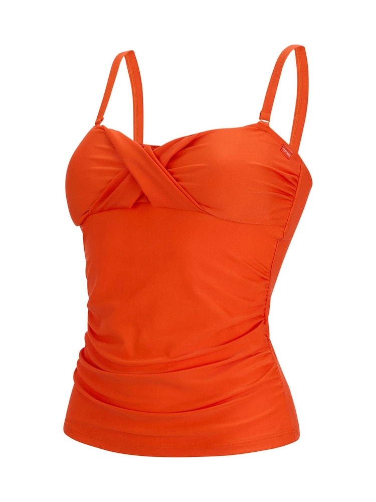 Regatta Orange Aceana III Tankini Top - Image 9 of 9