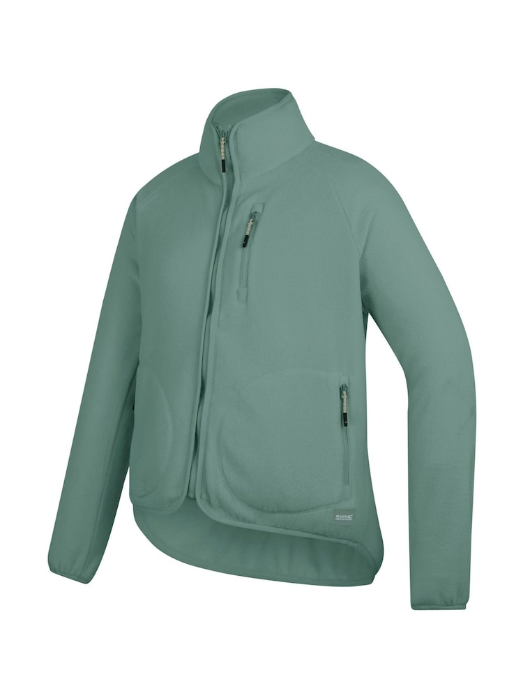 Regatta Green Womens Frankie Full Zip Fleece - Image 3 of 3
