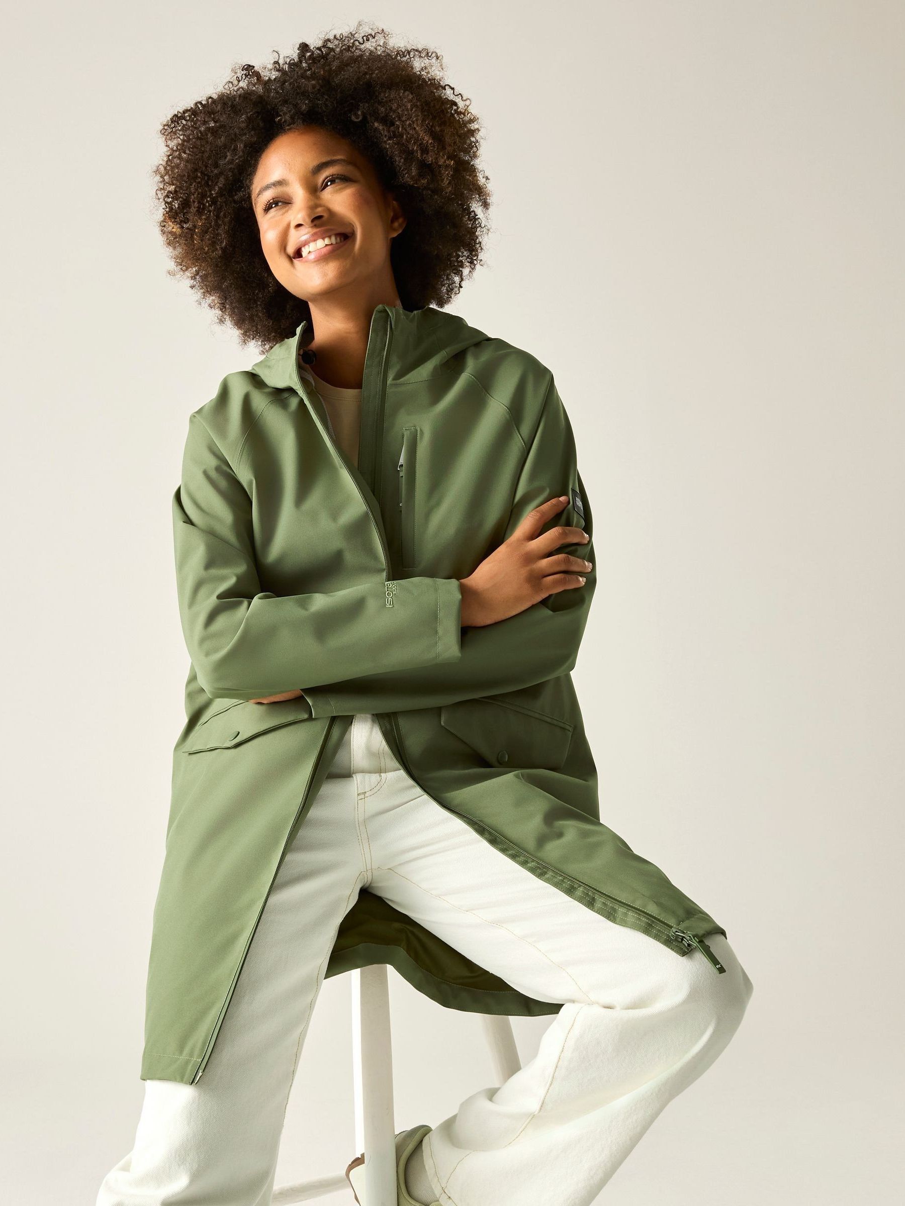 Buy Regatta Green Levita Waterproof Jacket from the Next UK online