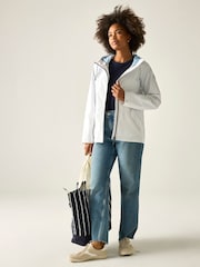 Regatta White Bayletta Waterproof Jacket - Image 1 of 9