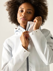 Regatta White Bayletta Waterproof Jacket - Image 5 of 9