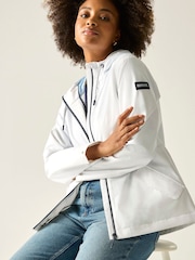 Regatta White Bayletta Waterproof Jacket - Image 6 of 9