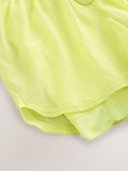 Vert citron - Short de sport Dry Tech taille haute 2-in-1 - Image 6 de 7