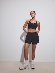 Negro - Soft Waistband Run Shorts - Imagen 3 de 7