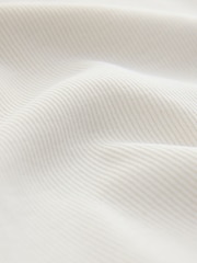 Black/Ecru Cotton Rib High Neck Vests 2 Pack - Image 5 of 5