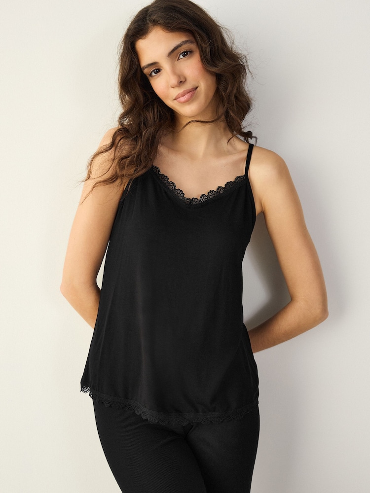 Negru/Maro - Modal Rich 2 Pack Vests - Imaginea 2 din 9 Negru/Maro - Modal Rich 2 Pack Vests - Imaginea 2 din 9