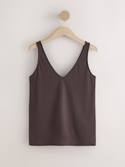 Brown/Orange Lightweight Vests 2 Pack With Linen - Image 3 of 5