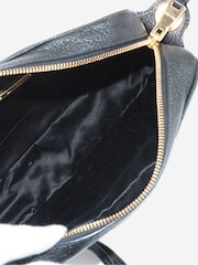 Sign of the Times Leather Black Shoulder Bag - Image 9 of 9