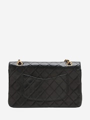 Sign of the Times Medium Vintage 1989 Lambskin Classic Double Flap Black Bag - Image 2 of 9