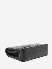 Sign of the Times Medium Vintage 1989 Lambskin Classic Double Flap Black Bag - Image 7 of 9