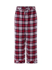 Pour Moi Red Cosy Check Brushed Cotton Trousers - Image 3 of 4