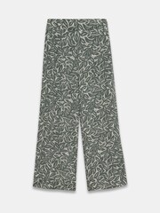 Mint Velvet Green Leaf Print Wide Trousers - Image 7 of 8