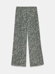 Mint Velvet Green Leaf Print Wide Trousers - Image 8 of 8