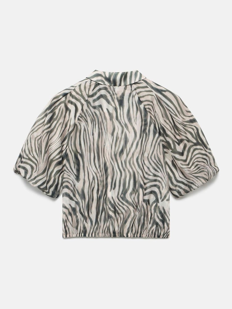 Mint Velvet Zebra Print Shirt - صورة 7 من 7 Mint Velvet Zebra Print Shirt - صورة 7 من 7