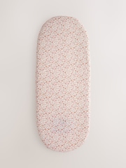 2 Pack Pink Ditsy Jersey Baby Fitted Sheets - Image 12 of 20