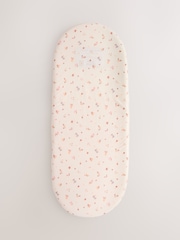 2 Pack Pink Ditsy Jersey Baby Fitted Sheets - Image 13 of 20