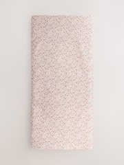 2 Pack Pink Ditsy Jersey Baby Fitted Sheets - Image 14 of 20