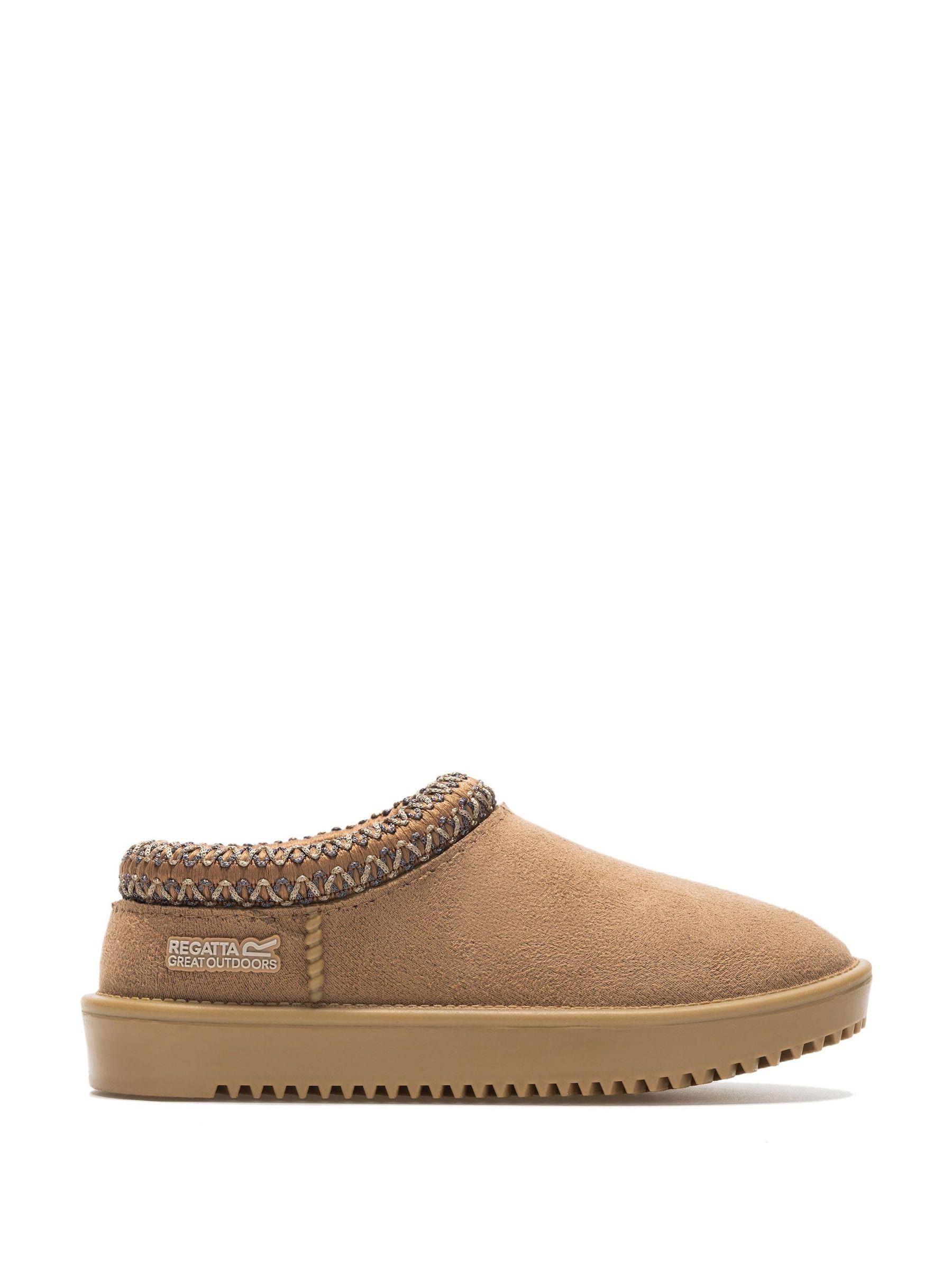 Regatta Unisex Brown Risley Waterproof Mule In | Size: 2.5 - Image 7