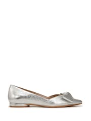 Naturalizer Silver Havana-Bow Wide Fit Ballet Flats - Image 1 of 7